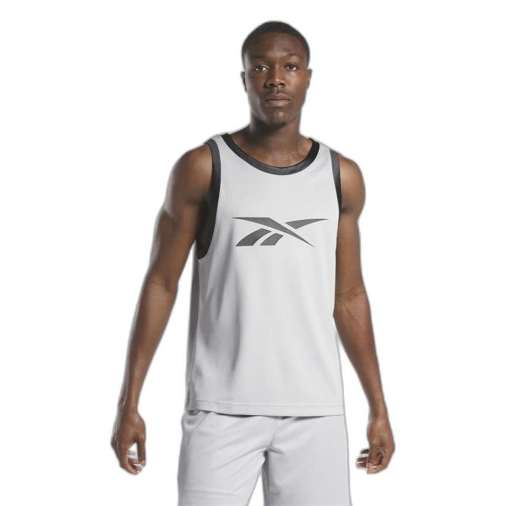 Tricou de baschet Reebok Basketball Mesh Gri deschis