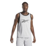 Tricou de baschet Reebok Basketball Mesh Gri deschis