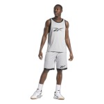 Tricou de baschet Reebok Basketball Mesh Gri deschis