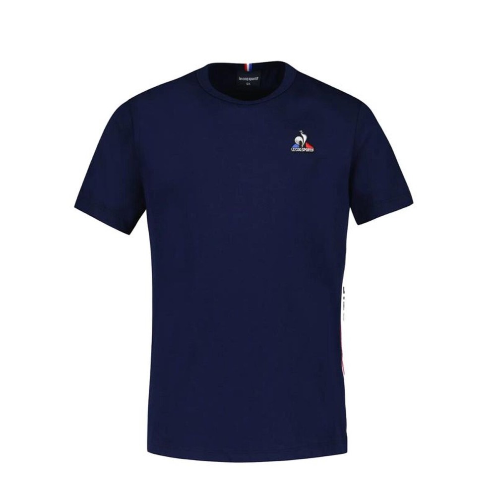 Tricou cu Mânecă Scurtă pentru Copii Le coq sportif N°1 Tricolore Albastru închis