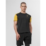 Tricou cu Mânecă Scurtă Bărbați 4F Negru