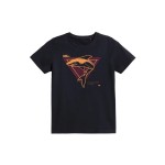 Tricou cu Mânecă Scurtă pentru Copii 4F With Print Negru