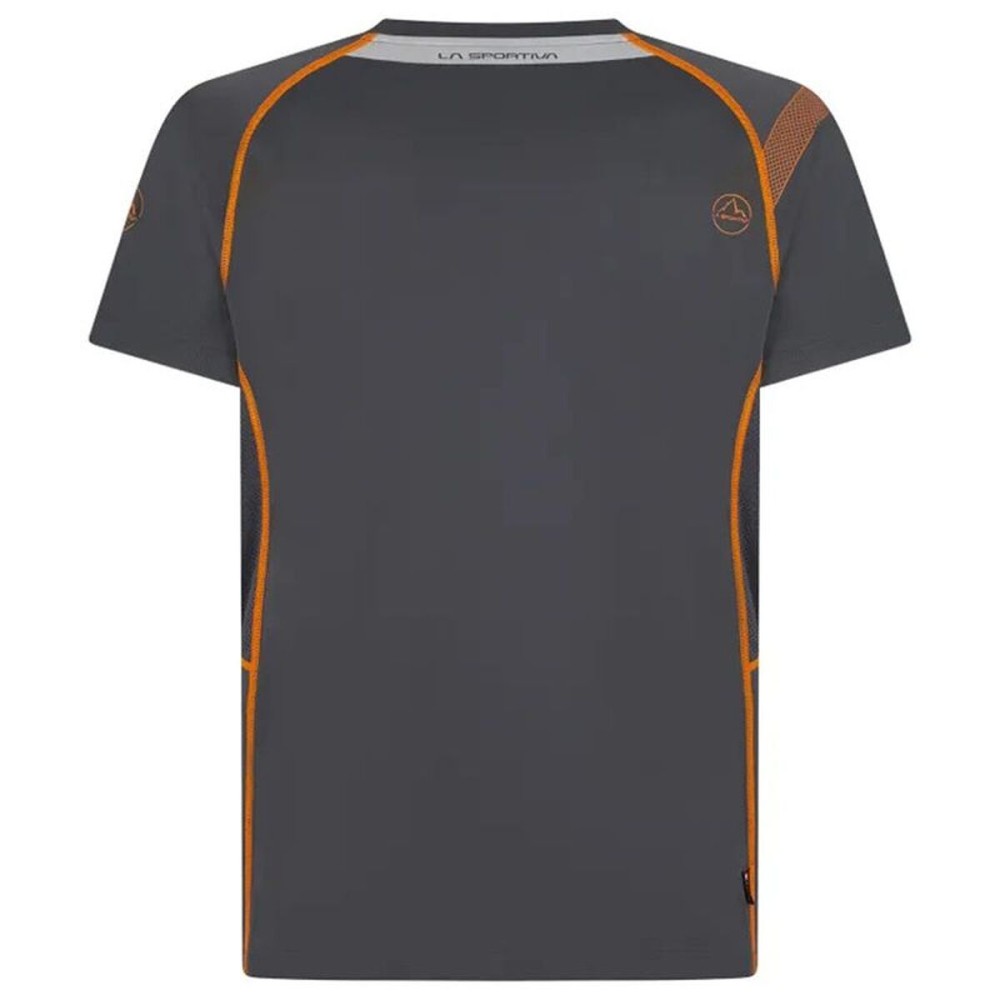 Tricou cu Mânecă Scurtă Bărbați La Sportiva Motion Gri închis