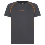 Tricou cu Mânecă Scurtă Bărbați La Sportiva Motion Gri închis