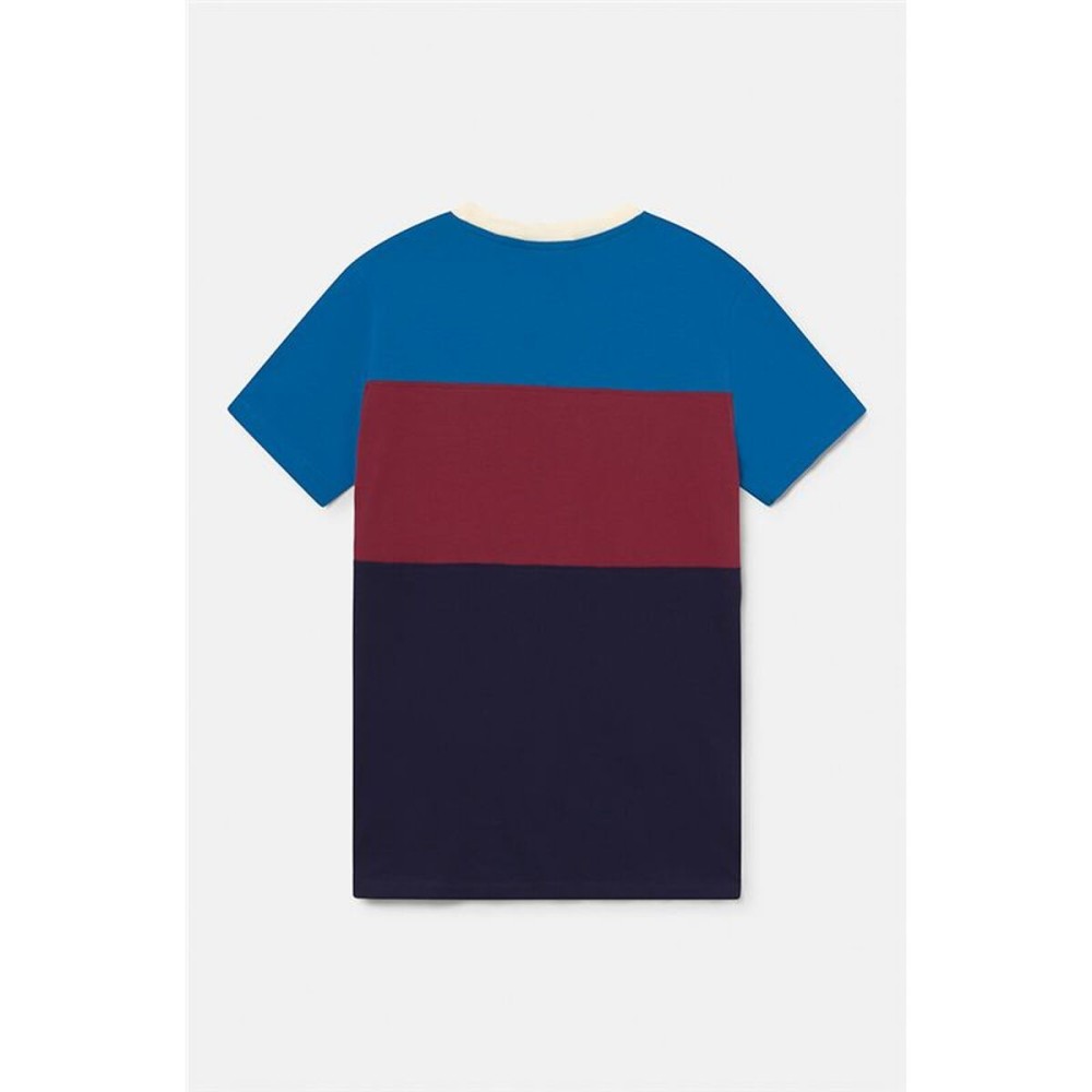 Tricou de Fotbal cu Mânecă Scurtă Bărbat F.C. Barcelona Tricolor