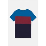 Tricou de Fotbal cu Mânecă Scurtă Bărbat F.C. Barcelona Tricolor