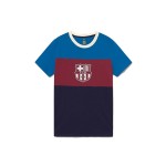 Tricou de Fotbal cu Mânecă Scurtă Bărbat F.C. Barcelona Tricolor