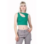 Tricou de Damă fără Mâneci 24COLOURS Verde