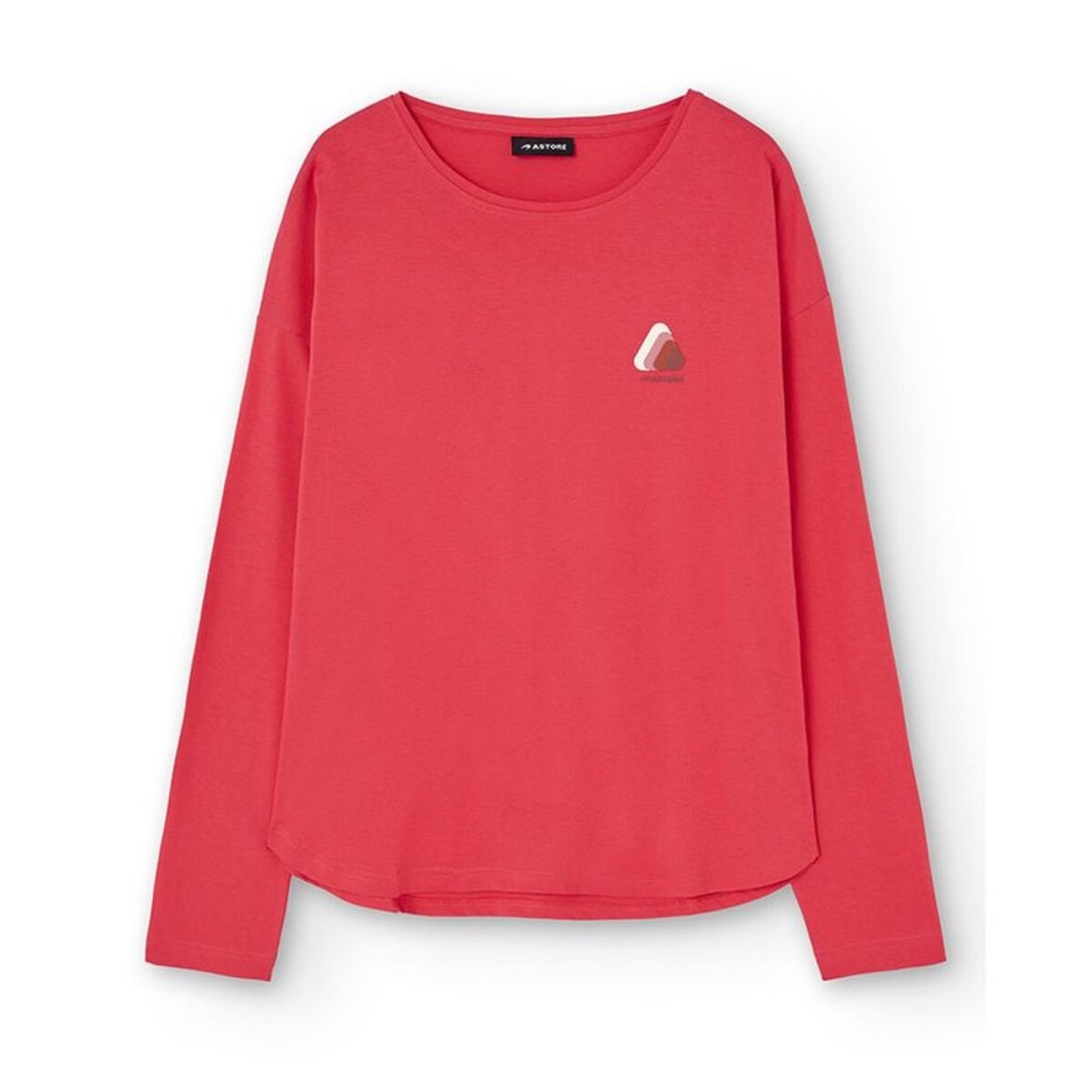 Tricou cu Mânecă Lungă de Damă Astore Lung Roz
