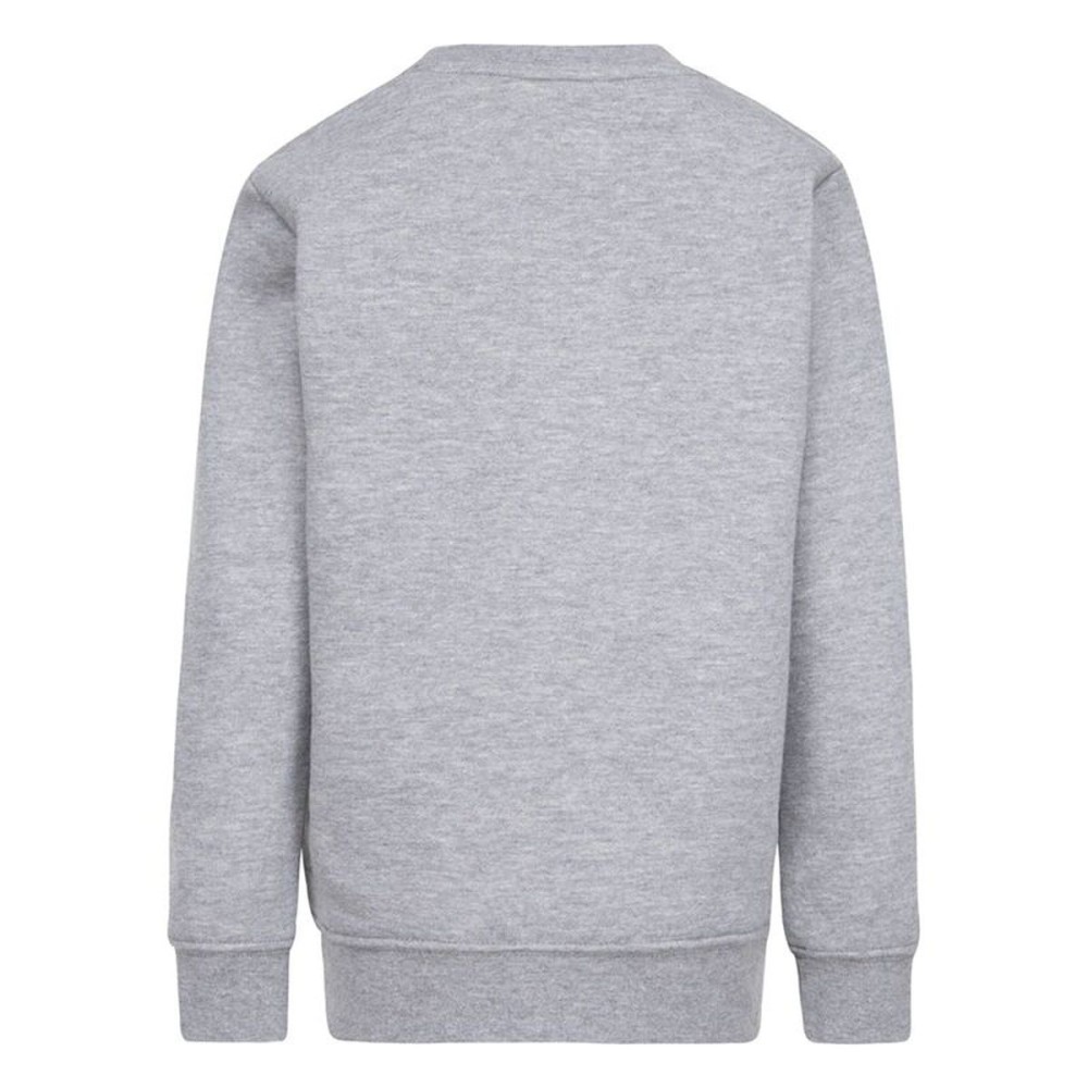 Hanorac fără glugă pentru fete Nike Gifting Gri deschis