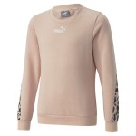 Hanorac fără glugă pentru fete Puma Alpha Crew Neck Roz