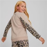 Hanorac fără glugă pentru fete Puma Alpha Crew Neck Roz