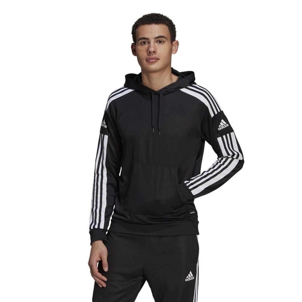 Hanorac cu Glugă Bărbați Adidas Sq21 Hood Negru