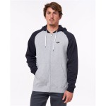 Hanorac cu Glugă Bărbați Rip Curl Embroid Hooded Zip Thru Gri deschis