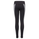 Colanți Sport pentru Copii Adidas Cotton 3 Bandas Girl Negru