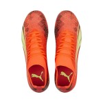 Încălțăminte de Fotbal pentru Adulți Puma Ultra Match MG Portocaliu