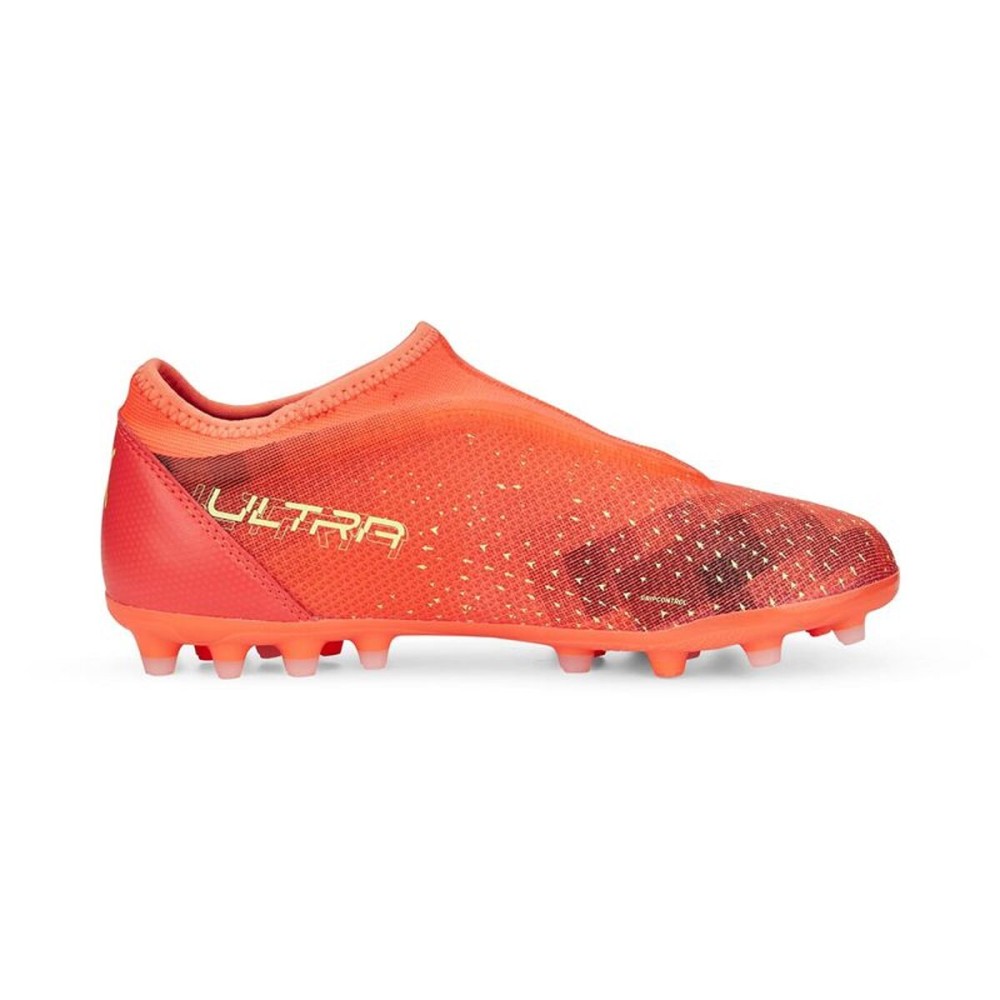 Ghete de Fotbal pentru Copii Puma Ultra Match LL MG Portocaliu