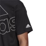 Tricou cu Mânecă Scurtă Bărbați Adidas GK9422 Negru (M)