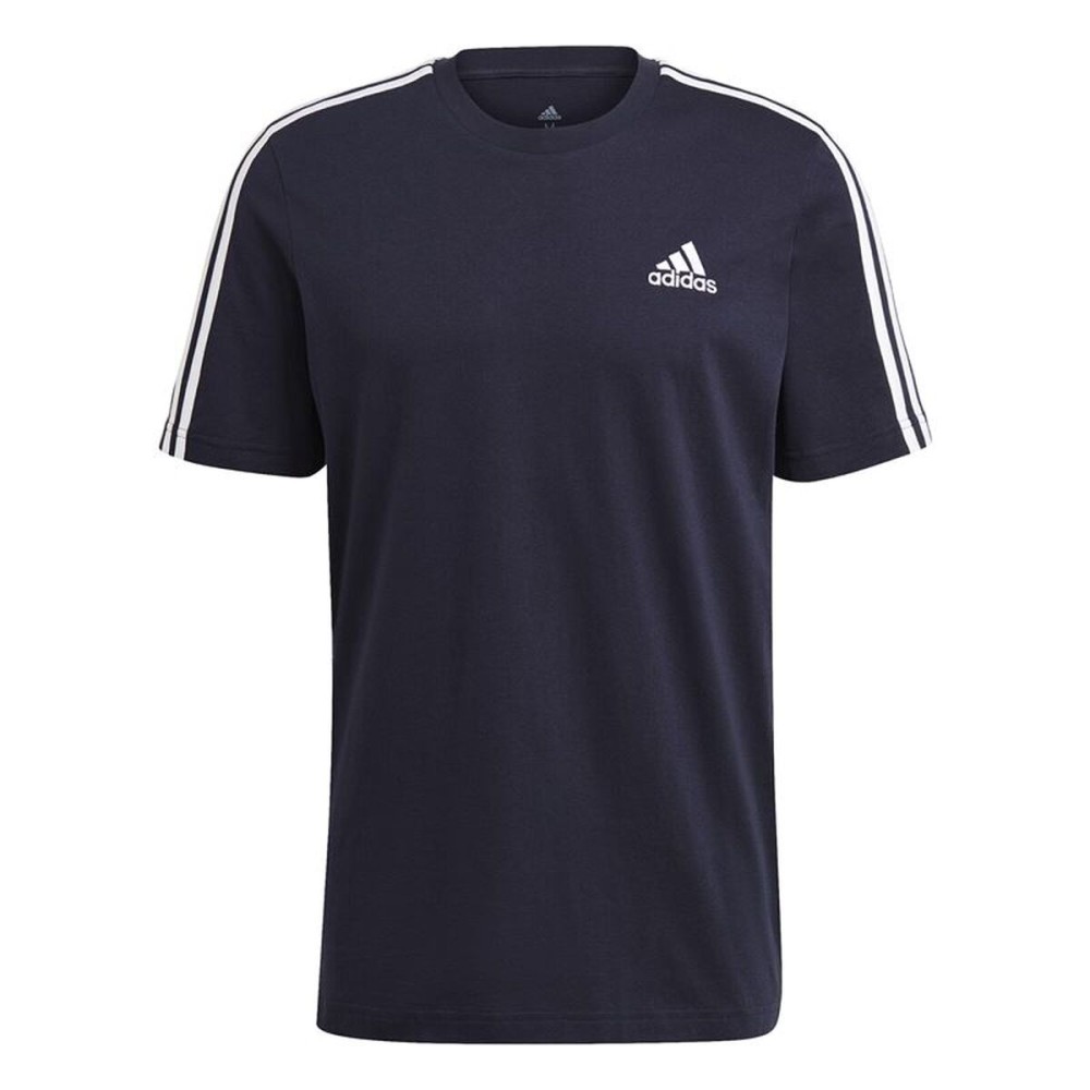 Tricou cu Mânecă Scurtă Bărbați Adidas GL3734 Albastru închis (XS)