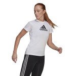Tricou cu Mânecă Scurtă Femei Adidas GL3821 Alb (XS)