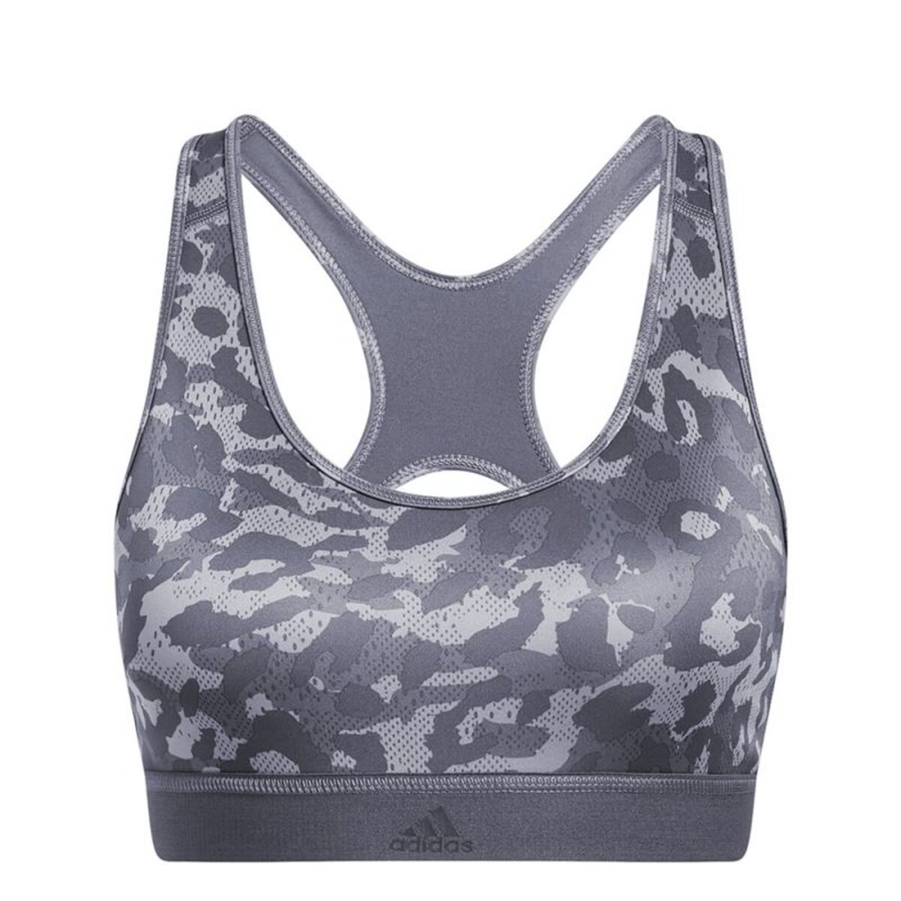 Sutien Sport Adidas Believe This Gri închis