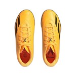Ghete de Fotbal pentru Copii Adidas X Speedportal.4 TF Portocaliu închis