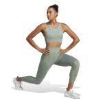 Sutien Sport Adidas Aeroknit Verde inchis
