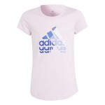 Tricou cu Mânecă Scurtă pentru Copii Adidas IB9147 Roz