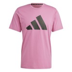 Tricou cu Mânecă Scurtă Bărbați Adidas IC1218 Prună (S)