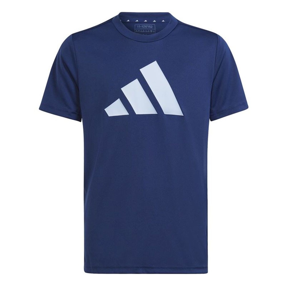 Tricou cu Mânecă Scurtă pentru Copii Adidas IC5663 Bleumarin