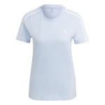 Tricou cu Mânecă Scurtă Femei Adidas ID0008 Albastru deschis (2XS)