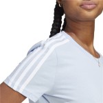 Tricou cu Mânecă Scurtă Femei Adidas ID0008 Albastru deschis (2XS)