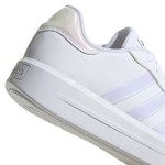 Pantofi sport pentru femei Adidas Court Platform Alb