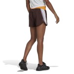 Pantaloni Scurți Sport pentru Damă Adidas Hyperglam Negru Castaniu