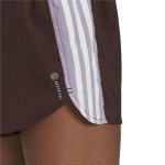 Pantaloni Scurți Sport pentru Damă Adidas Hyperglam Negru Castaniu