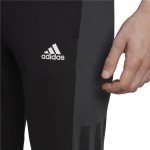 Pantaloni lungi de sport Adidas Colorblock Negru Bărbați