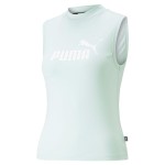 Tricou de Damă fără Mâneci Puma Ess Slim Logo Tank Acvamarin