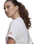 Tricou cu Mânecă Scurtă Bărbați Adidas Giant Logo Alb