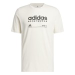 Tricou cu Mânecă Scurtă Bărbați Adidas Lounge Alb