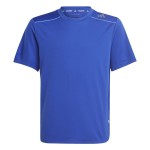 Tricou cu Mânecă Scurtă pentru Copii Adidas Aeroready Albastru