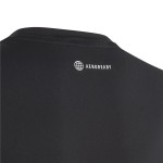 Tricou cu Mânecă Scurtă pentru Copii Adidas Icons Negru