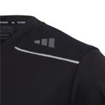 Tricou cu Mânecă Scurtă pentru Copii Adidas Aeroready Negru
