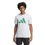 Tricou cu Mânecă Scurtă Bărbați Adidas Train Essentials Alb