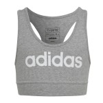 Tricou cu Bretele Damă Adidas Essentials Linear Logo Gri