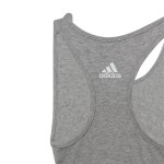 Tricou cu Bretele Damă Adidas Essentials Linear Logo Gri