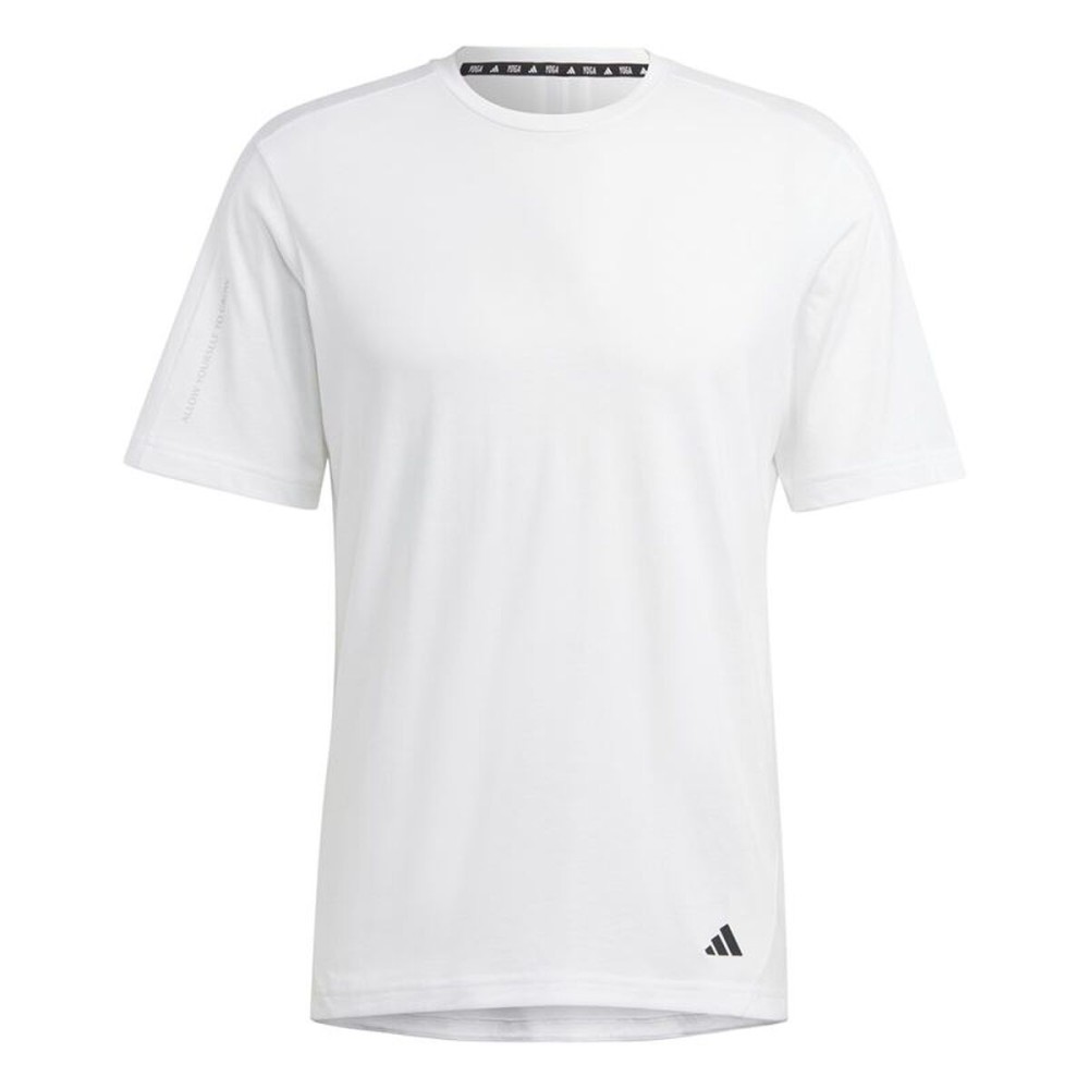 Tricou cu Mânecă Scurtă Bărbați Adidas Base Alb