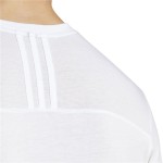 Tricou cu Mânecă Scurtă Bărbați Adidas Base Alb