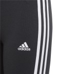 Colanți Sport pentru Copii Adidas Essentials 3 Bandas Negru