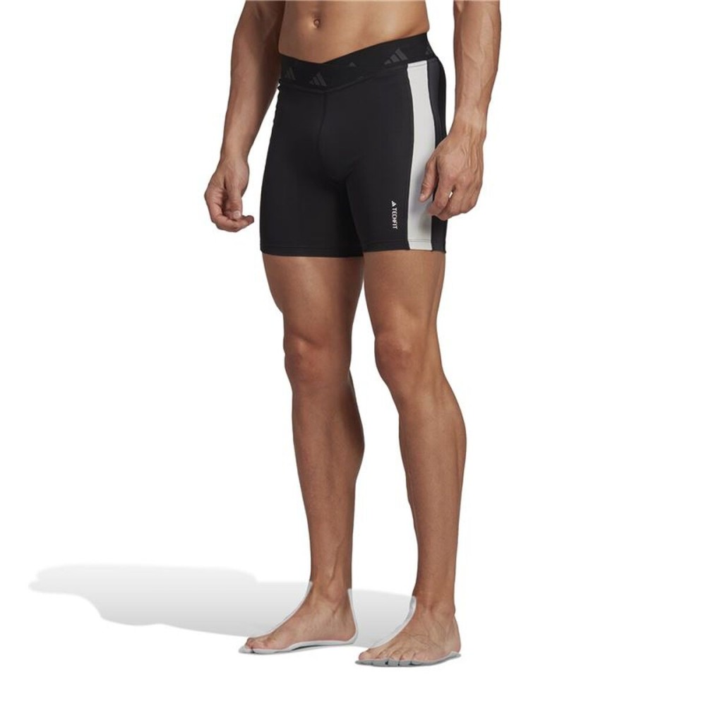 Colanți sport pentru bărbați Adidas Hyperglam Techfit Negru