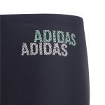 Costum de Baie Copii Adidas Logo Albastru închis